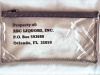 Stitched Vinyl Pouch with Zipper 9006-54